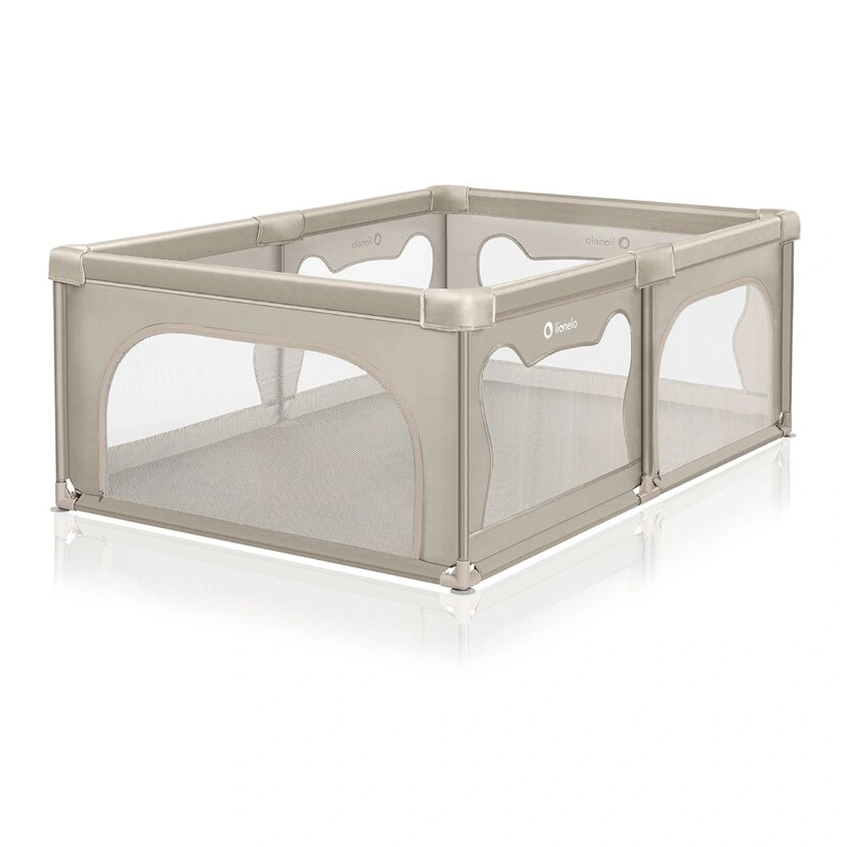 Tarc de joaca copii, Lionelo, Willow, 127 x 187 cm, Cu doua intrari laterale si fermoar [4]