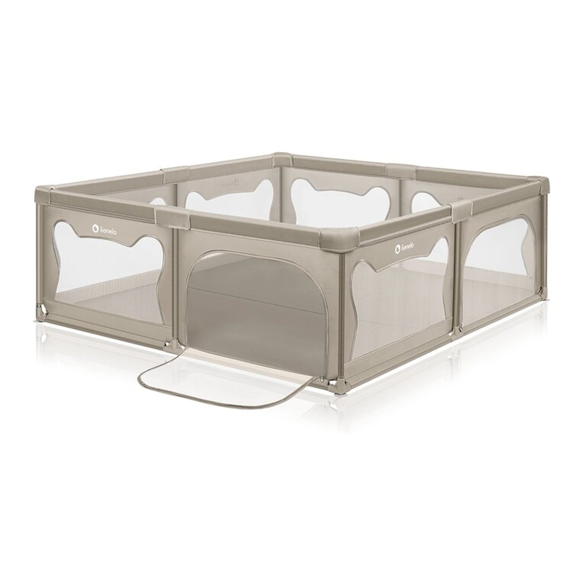 Tarc de joaca copii, Lionelo, Willow XL,180 x 200 cm, Cu doua intrari laterale si fermoar [4]