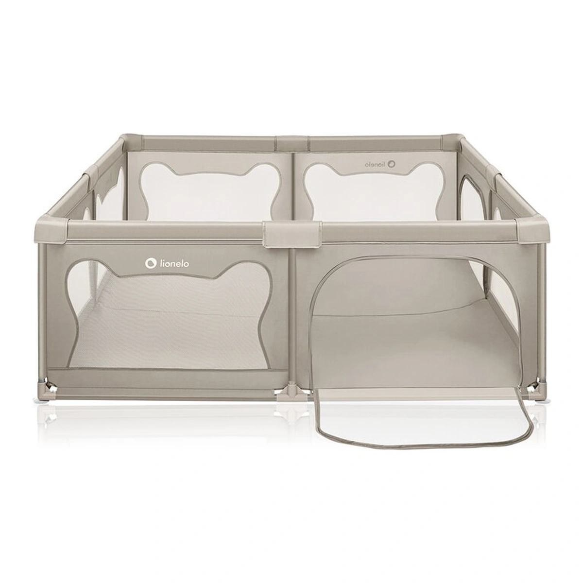 Tarc de joaca copii, Lionelo, Willow XL,180 x 200 cm, Cu doua intrari laterale si fermoar [6]