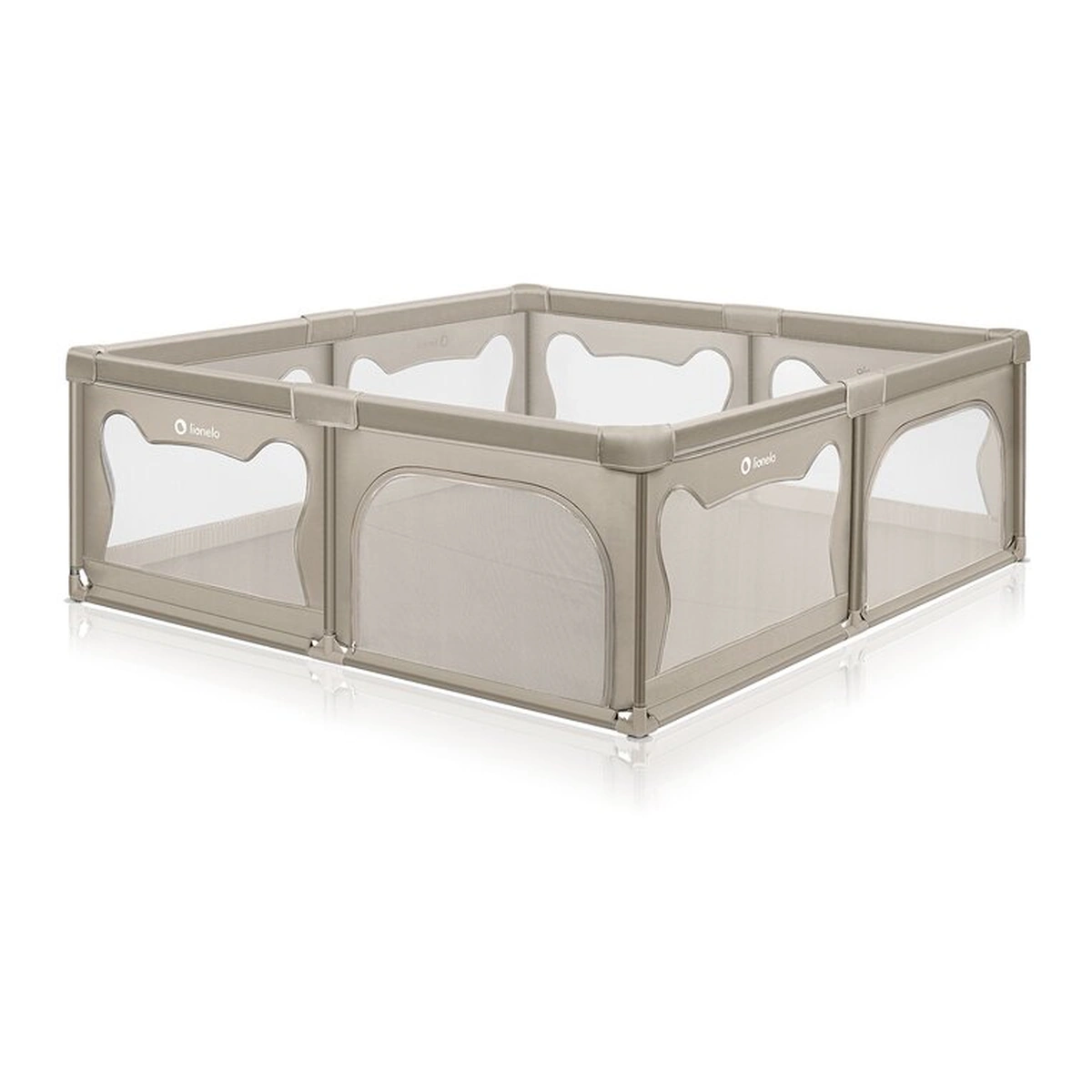 Tarc de joaca copii, Lionelo, Willow XL,180 x 200 cm, Cu doua intrari laterale si fermoar [3]
