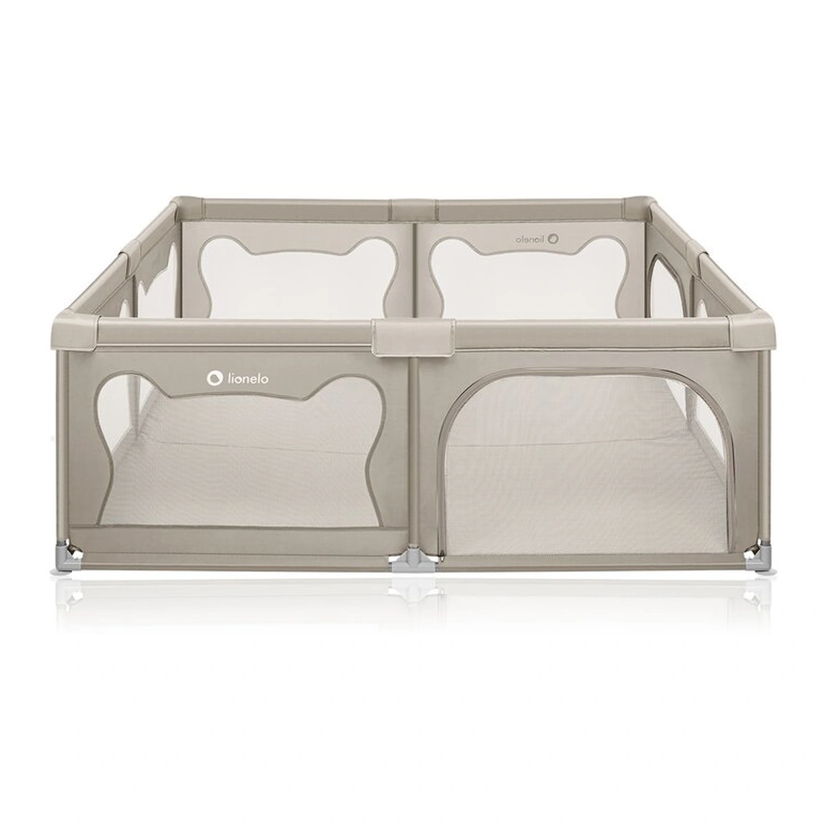 Tarc de joaca copii, Lionelo, Willow XL,180 x 200 cm, Cu doua intrari laterale si fermoar [5]