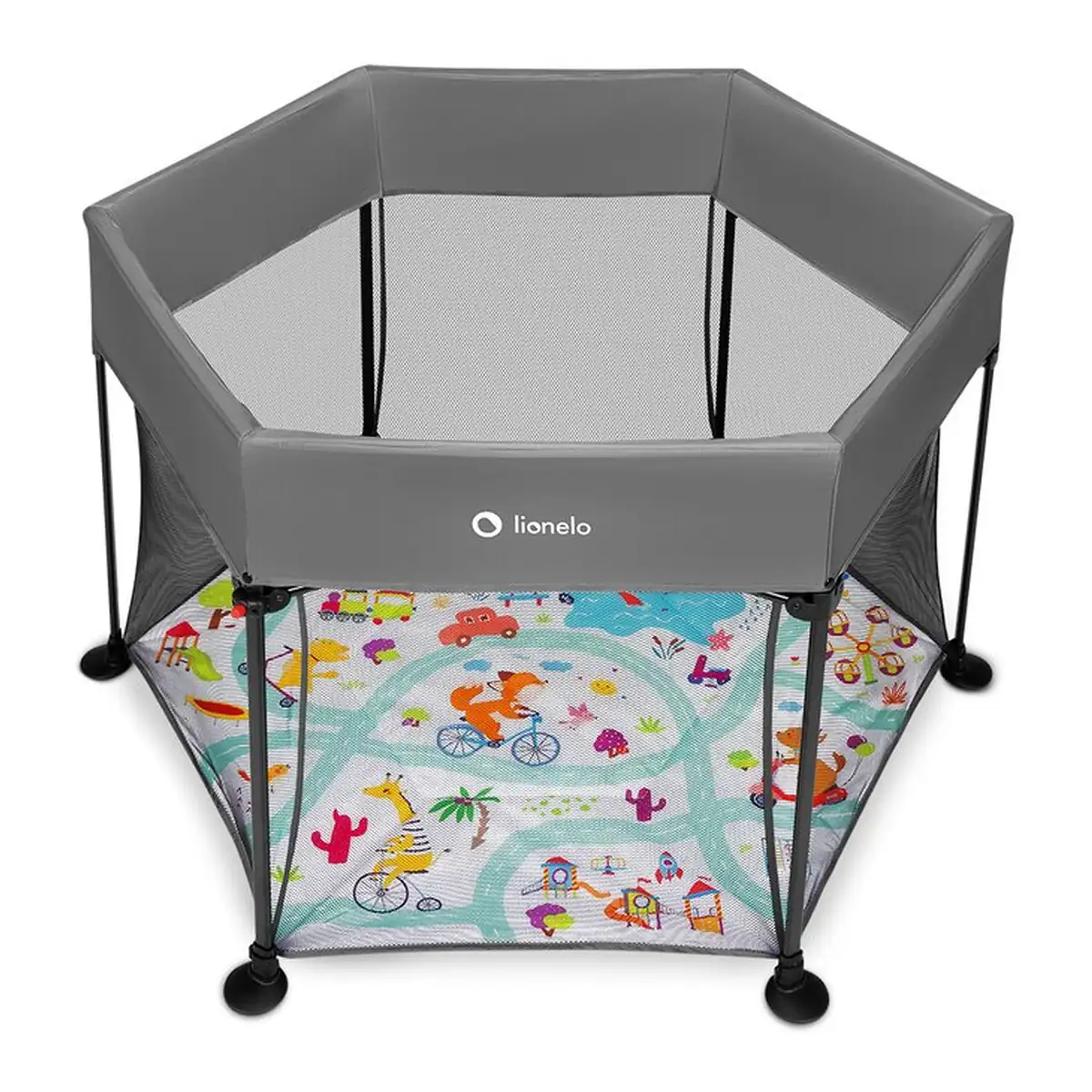 Tarc de joaca Roel, Pliere ultra-compacta, Conform cu standardul europeane de securitate EN12227, Multicolor [4]