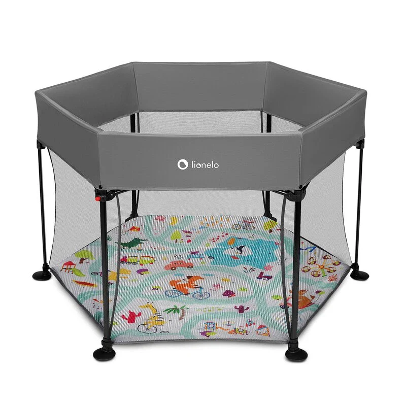 Tarc de joaca Roel, Pliere ultra-compacta, Conform cu standardul europeane de securitate EN12227, Multicolor [1]