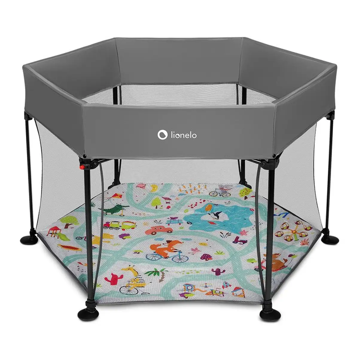 Tarc de joaca Roel, Pliere ultra-compacta, Conform cu standardul europeane de securitate EN12227, Multicolor [3]