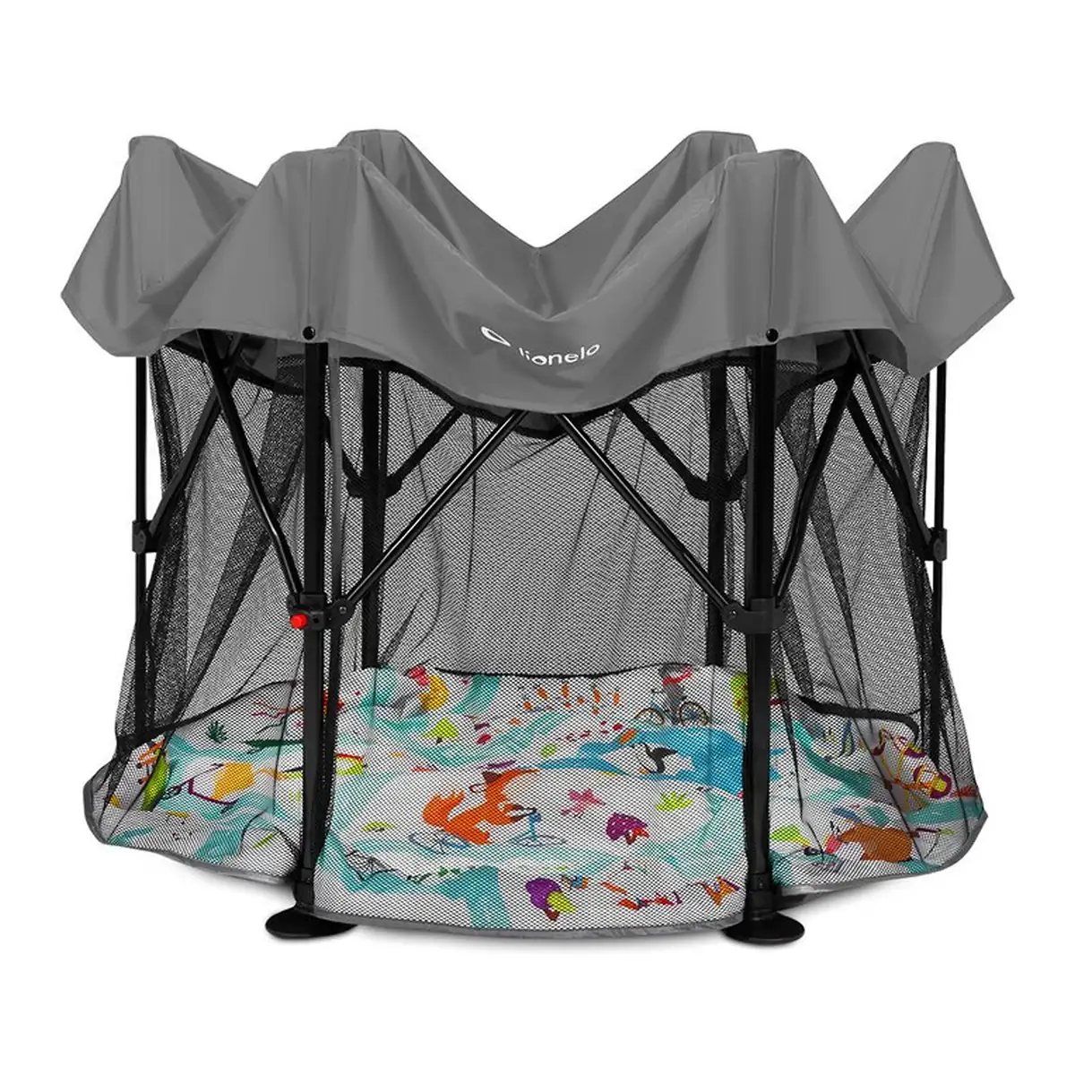 Tarc de joaca Roel, Pliere ultra-compacta, Conform cu standardul europeane de securitate EN12227, Multicolor [11]