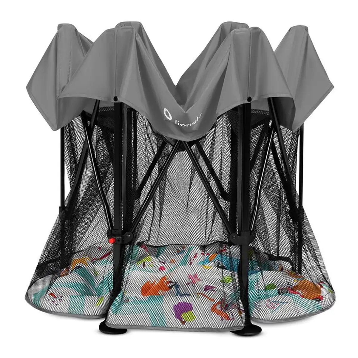 Tarc de joaca Roel, Pliere ultra-compacta, Conform cu standardul europeane de securitate EN12227, Multicolor [12]