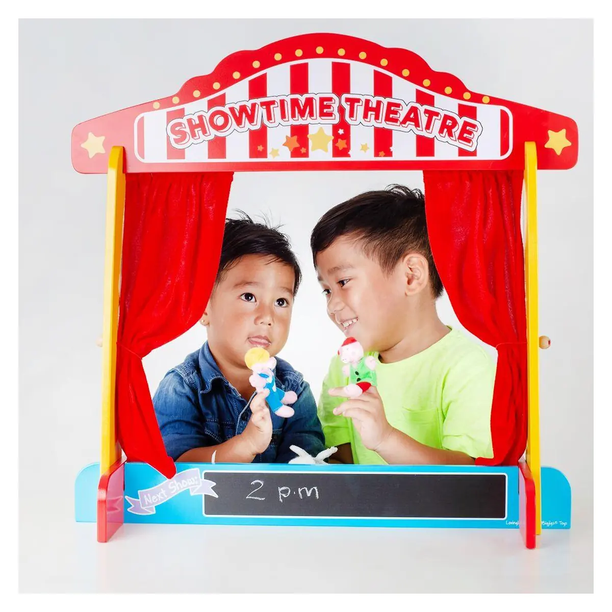 Teatru de papusi din lemn [4]