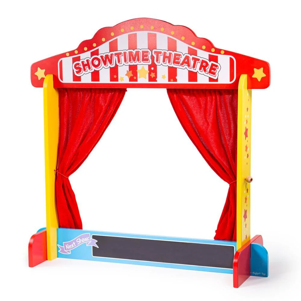 Teatru de papusi din lemn [2]