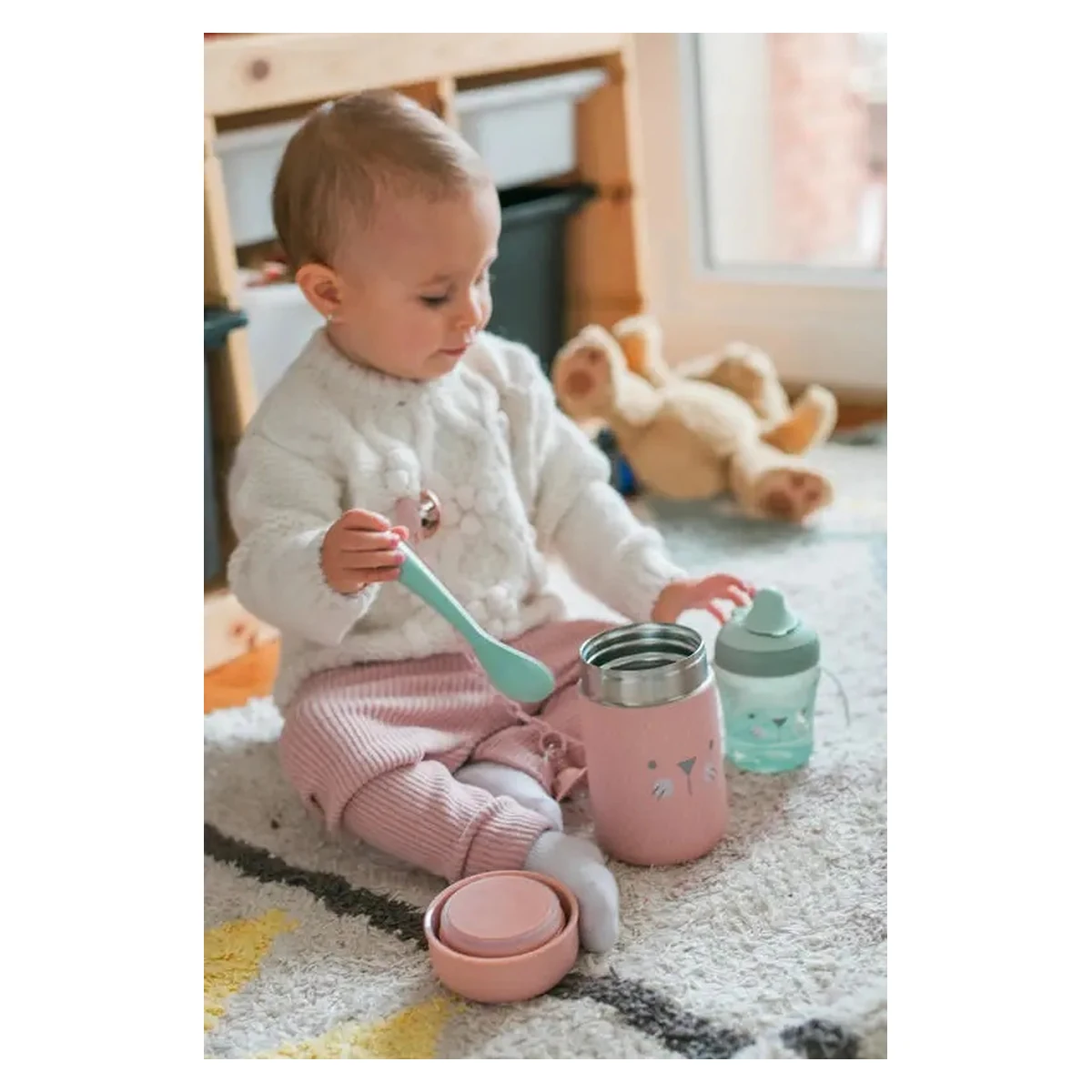 Termos alimentar Hygge 400 ml, Roz [4]