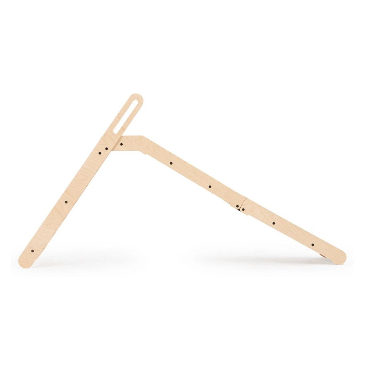 Tobogan pliabil din lemn MamaToyz, cu 2 inaltimi, 160x50x100 cm [3]