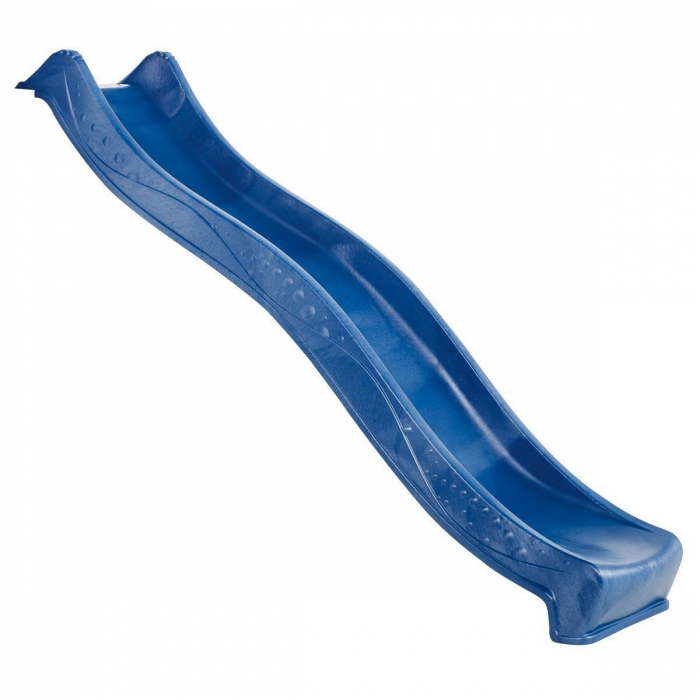 Tobogan pentru copii Yulvo, S line, 2.2 m, cu duza apa - albastru  [1]