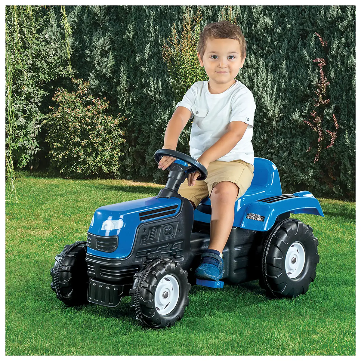 Tractor cu pedale - albastru DOLU 3 ani+ [5]