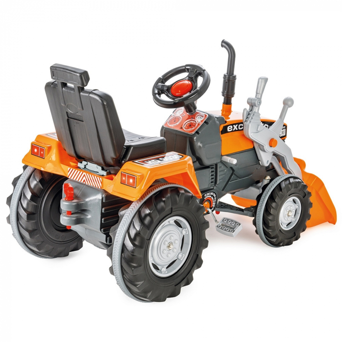 Tractor cu pedale Pilsan Super Excavator 07-297 orange [2]