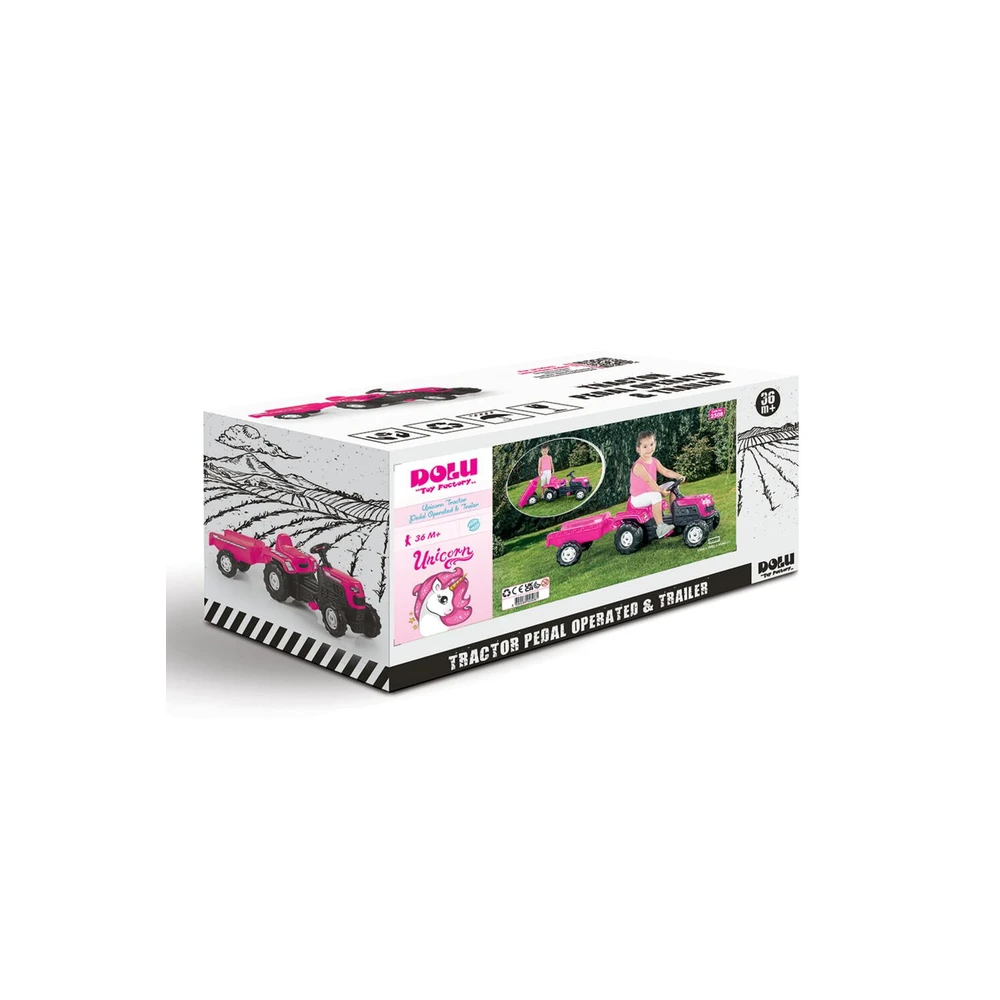 Tractor cu pedale si remorca - Unicorn de la DOLU [9]