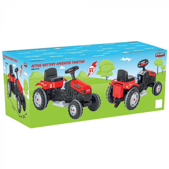Tractor electric Pilsan Active - red [3]