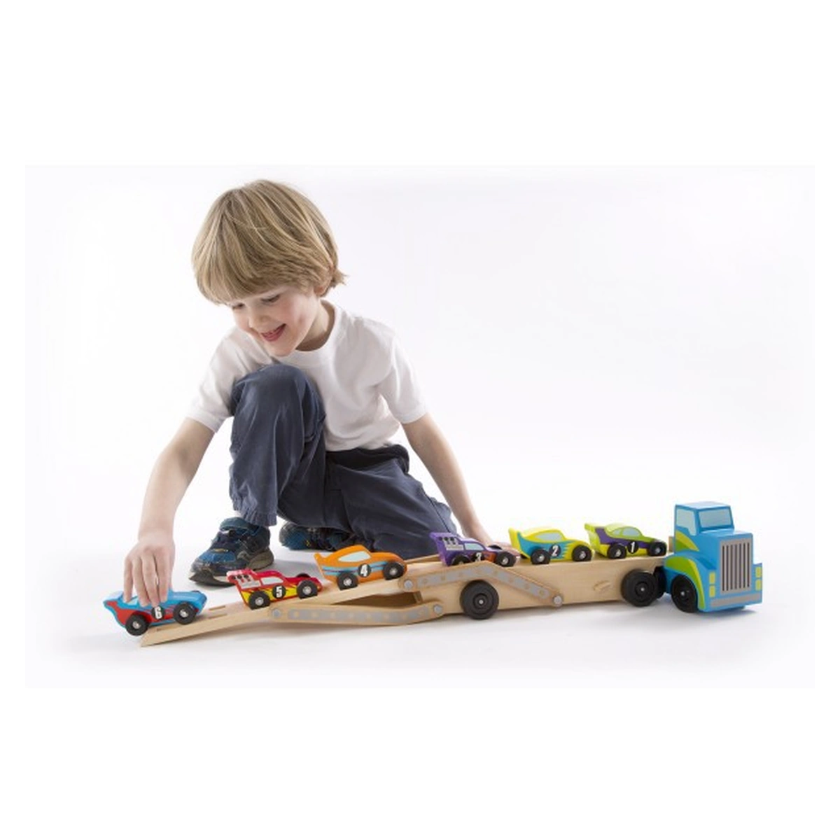 Transportor de masini gigant Melissa and Doug [3]