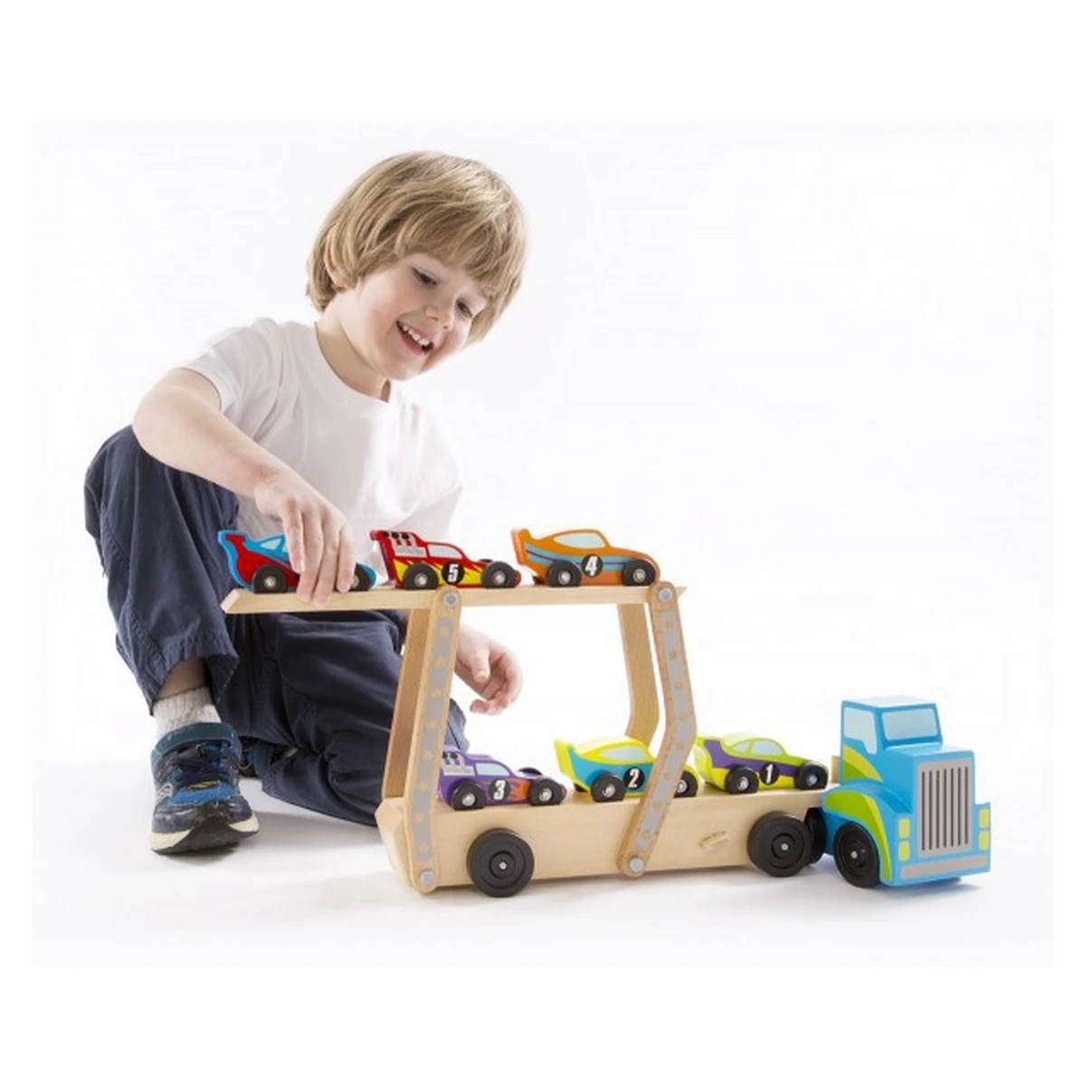 Transportor de masini gigant Melissa and Doug [2]