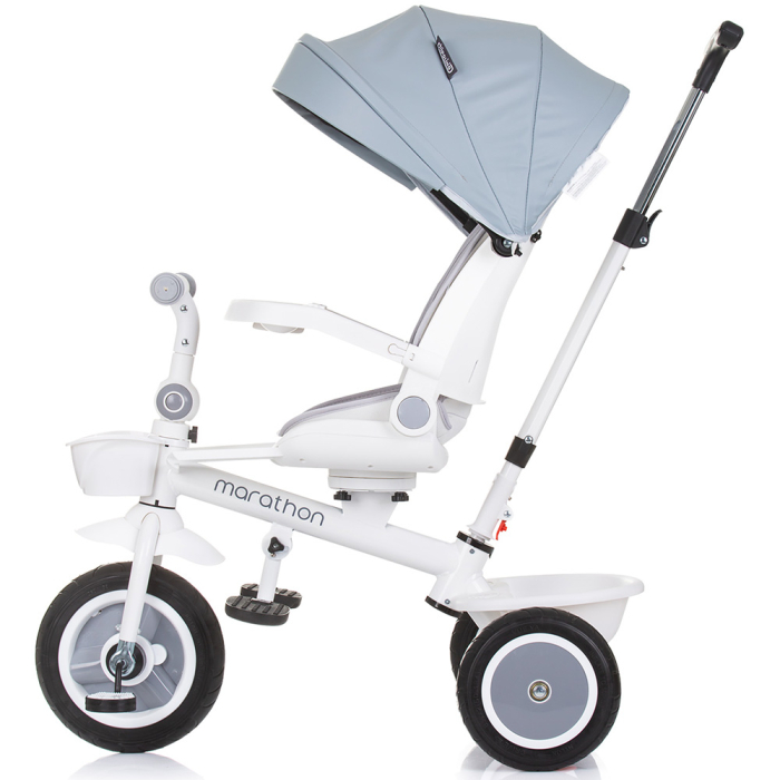 Tricicleta Chipolino Marathon, sezut rotativ, pozitii de inclinare, Ash grey [3]