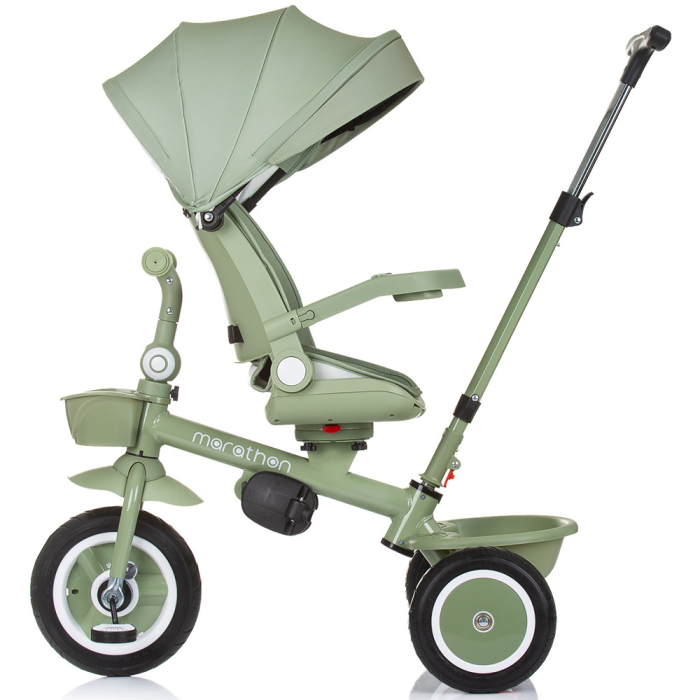 Tricicleta Chipolino Marathon, sezut rotativ, pozitii de inclinare, Pastel green [6]