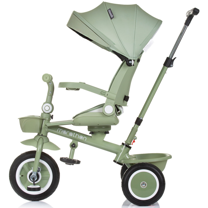 Tricicleta Chipolino Marathon, sezut rotativ, pozitii de inclinare, Pastel green [3]