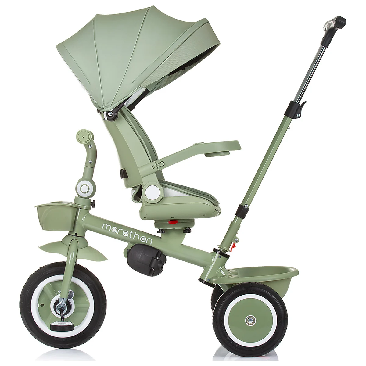 Tricicleta Chipolino Marathon, sezut rotativ, pozitii de inclinare, Pastel green [6]