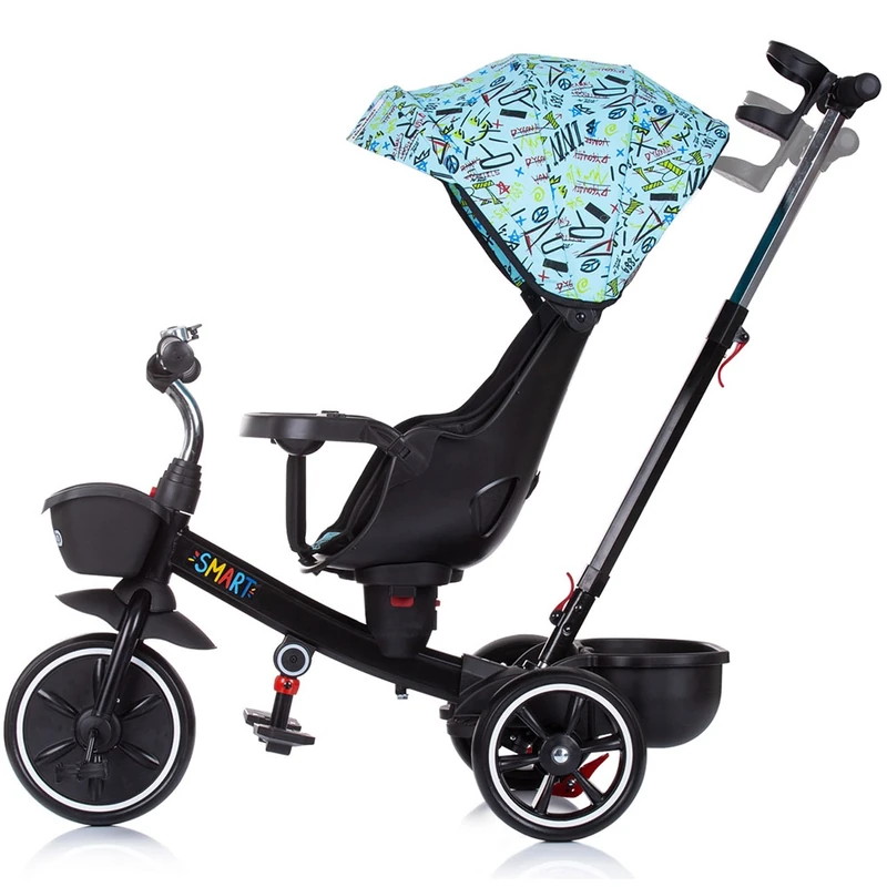 Tricicleta Chipolino Smart cu sezut reversibil, Blue [2]