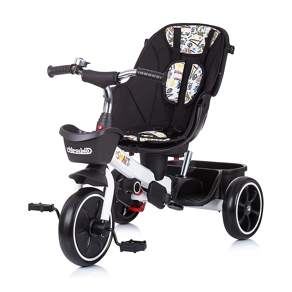 Tricicleta Chipolino Smart cu sezut reversibil, White [4]