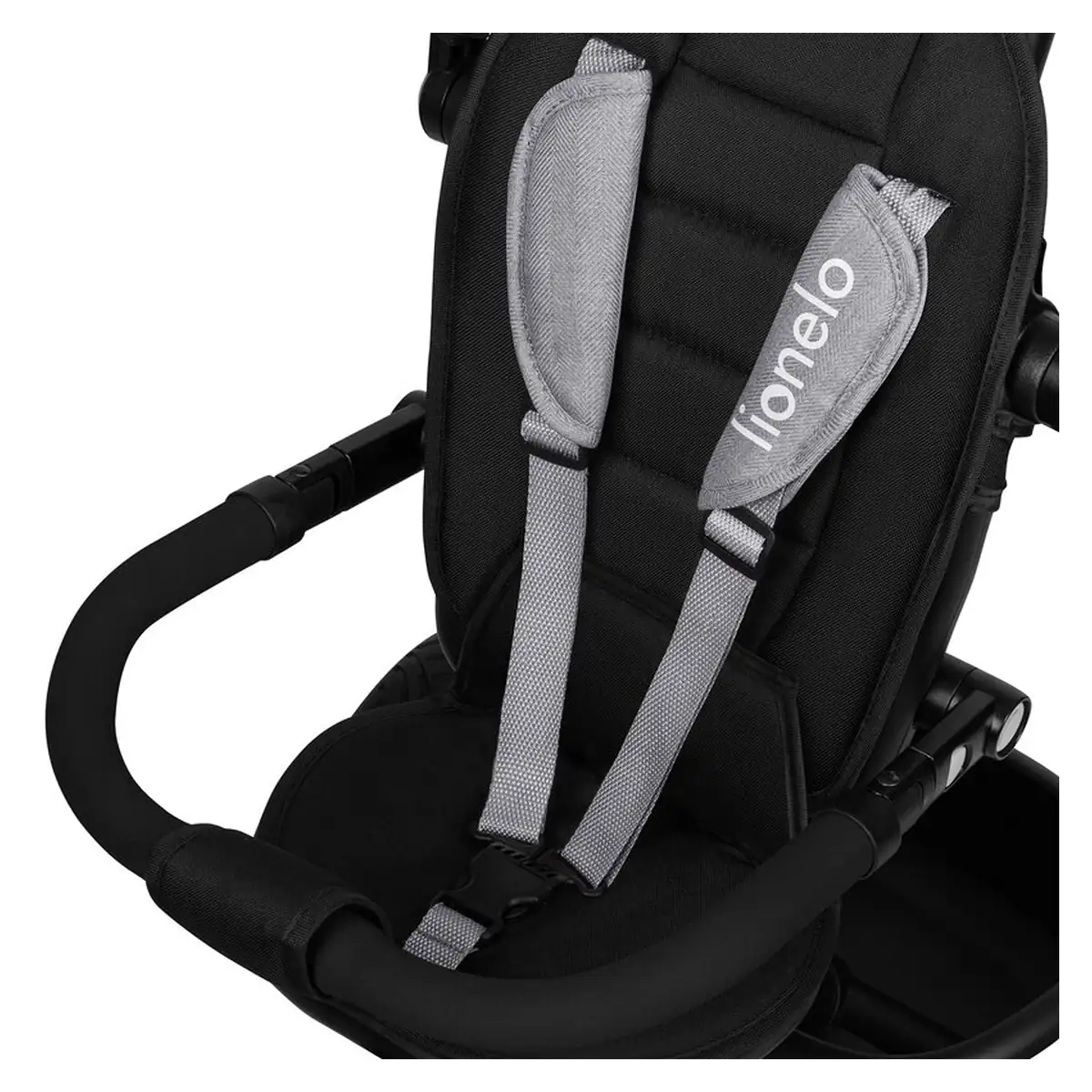 Tricicleta copii, Lionelo, Berry, 2 in 1, Multifunctionala, Scaun reversibil, Gri [7]