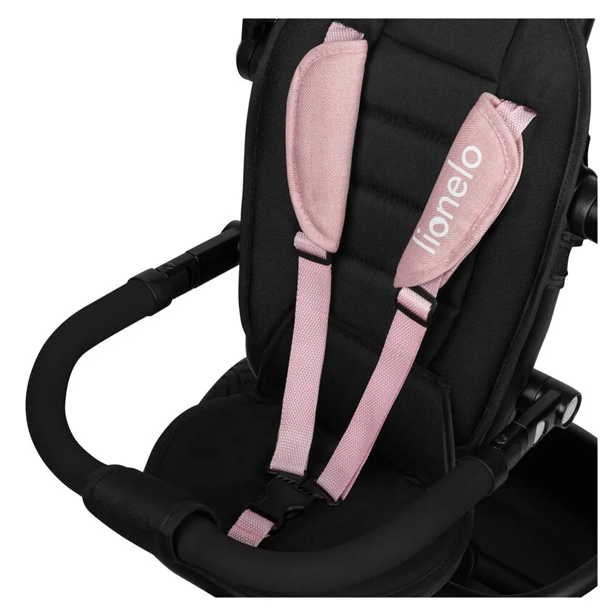 Tricicleta copii, Lionelo, Berry, 2 in 1, Multifunctionala, Scaun reversibil, Rotire 360 grade, Roz [7]