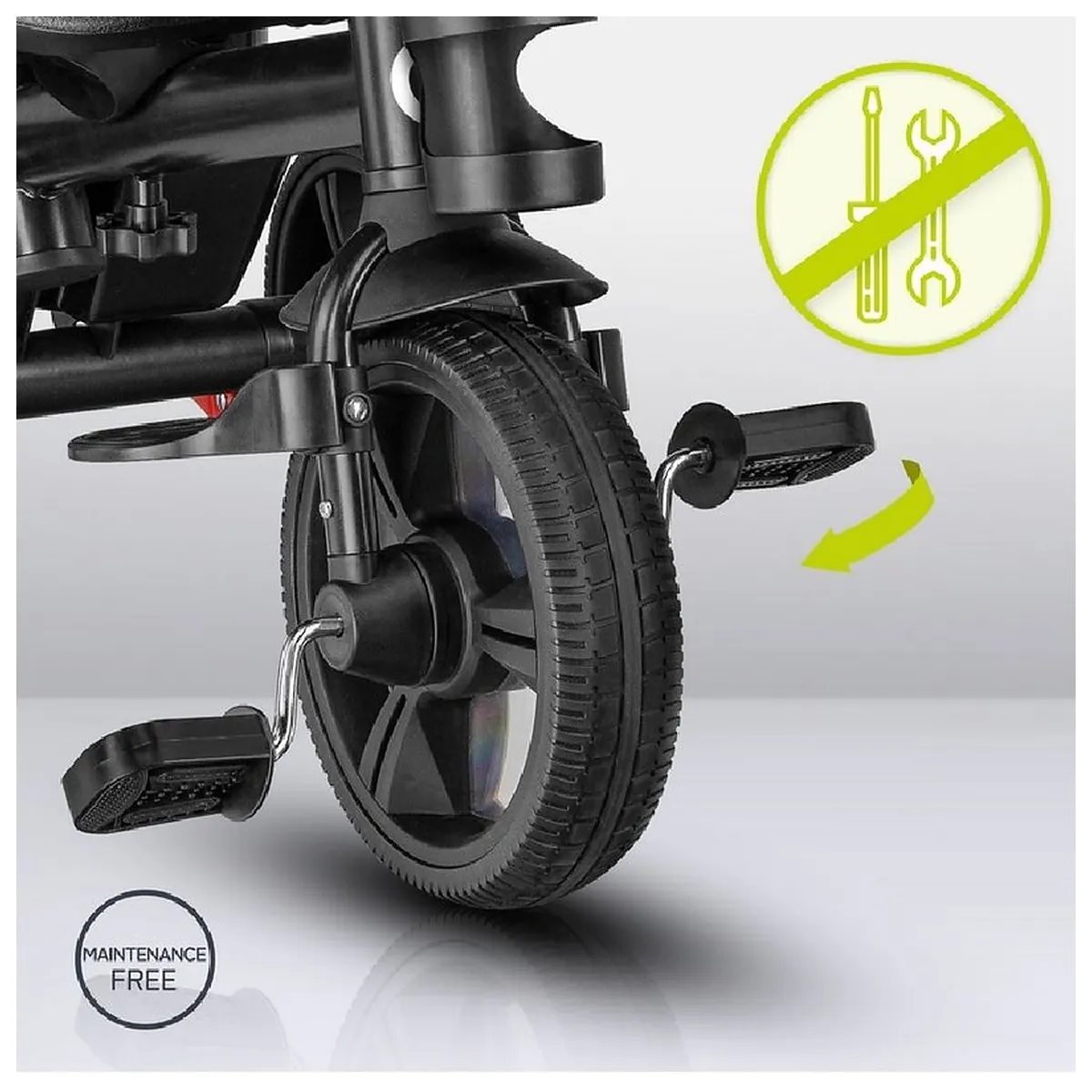 Tricicleta copii, Lionelo, Haari, Ultrapliabila, Multifunctionala, Suport picioare, Control al directiei, Scaun [34]