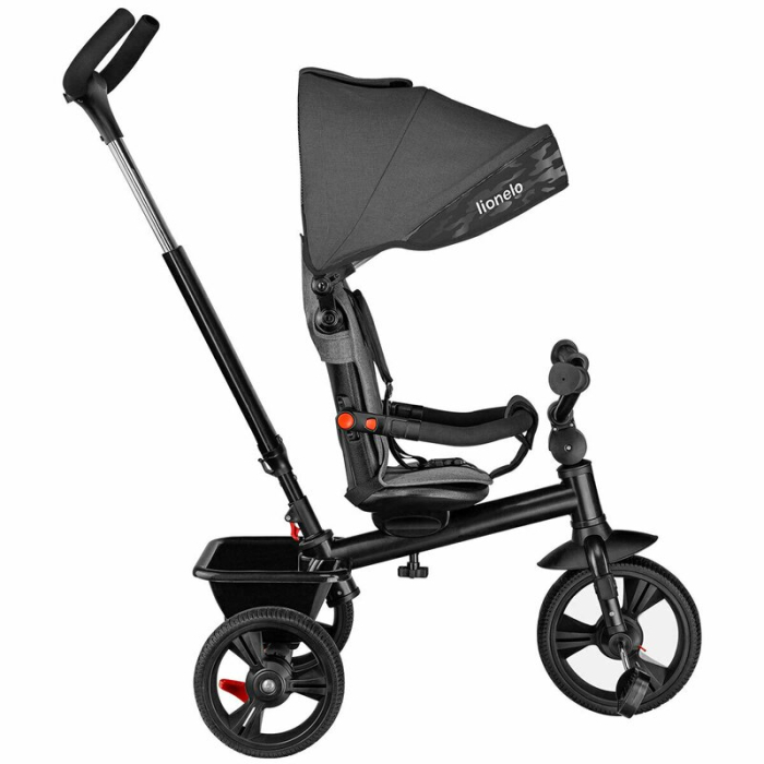 Tricicleta copii, Lionelo, Haari, Ultrapliabila, Multifunctionala, Suport picioare, Control al directiei, Scaun [14]