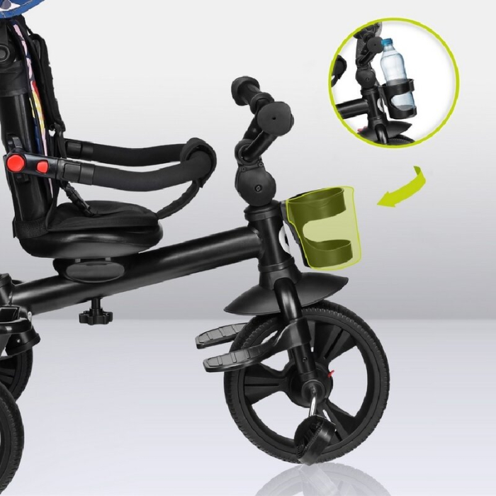 Tricicleta copii, Lionelo, Haari, Ultrapliabila, Multifunctionala, Suport picioare, Control al directiei, Scaun [31]