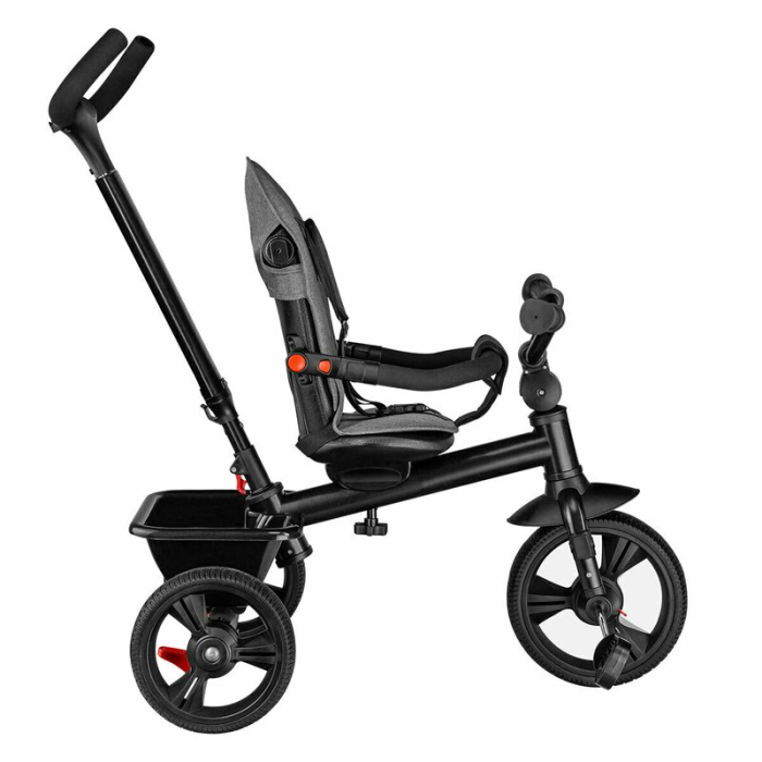 Tricicleta copii, Lionelo, Haari, Ultrapliabila, Multifunctionala, Suport picioare, Control al directiei, Scaun [18]