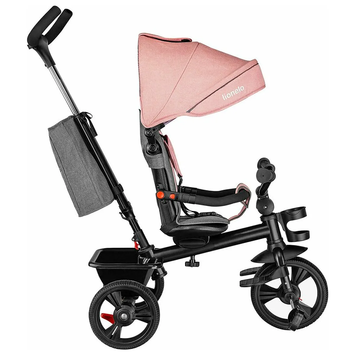 Tricicleta copii, Lionelo, Haari, Ultrapliabila, Multifunctionala, Suport picioare, Control al directiei, Scaun [9]