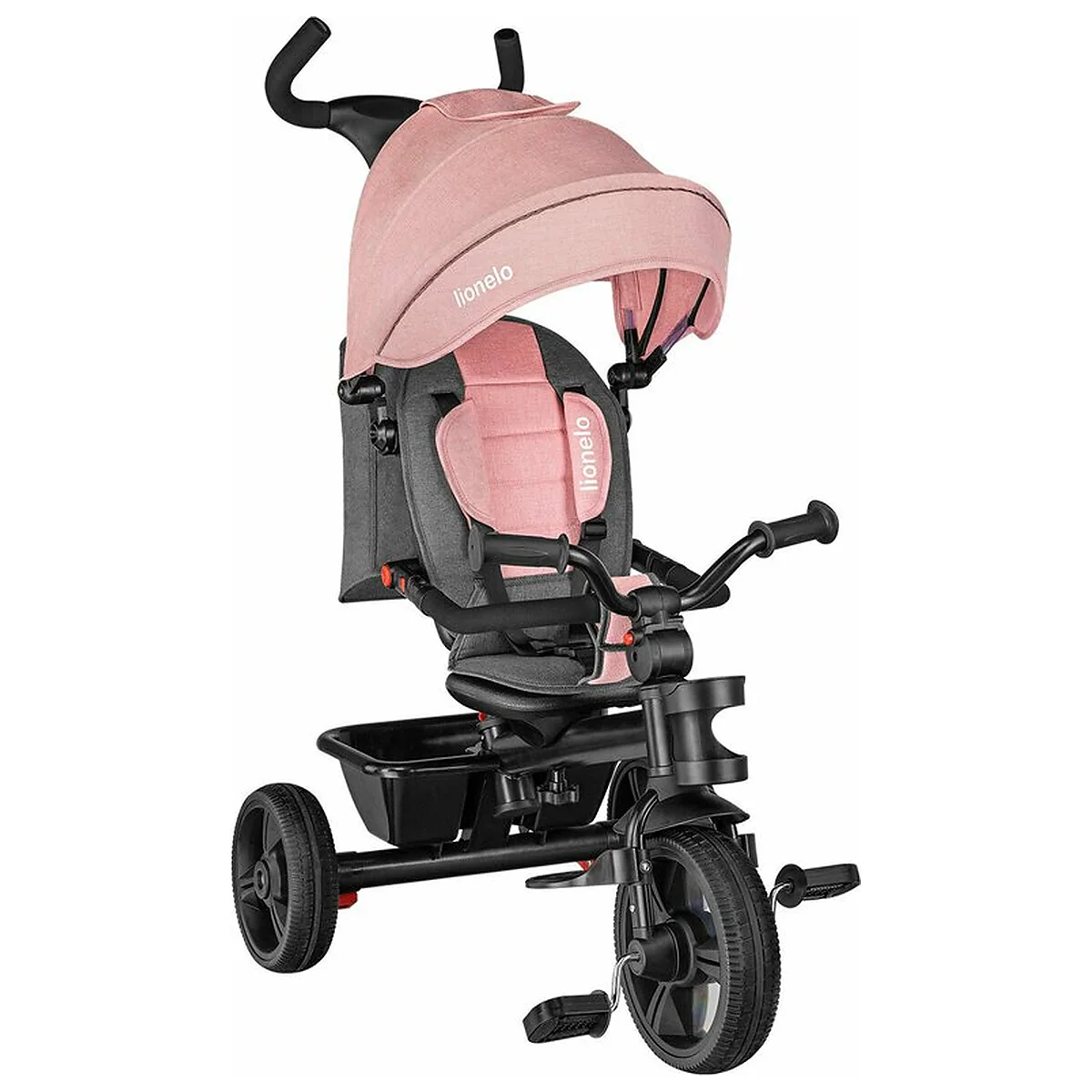 Tricicleta copii, Lionelo, Haari, Ultrapliabila, Multifunctionala, Suport picioare, Control al directiei, Scaun [14]