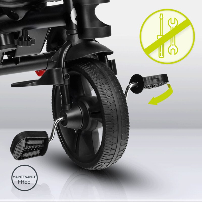 Tricicleta copii, Lionelo, Haari, Ultrapliabila, Multifunctionala, Suport picioare, Control al directiei, Scaun [31]