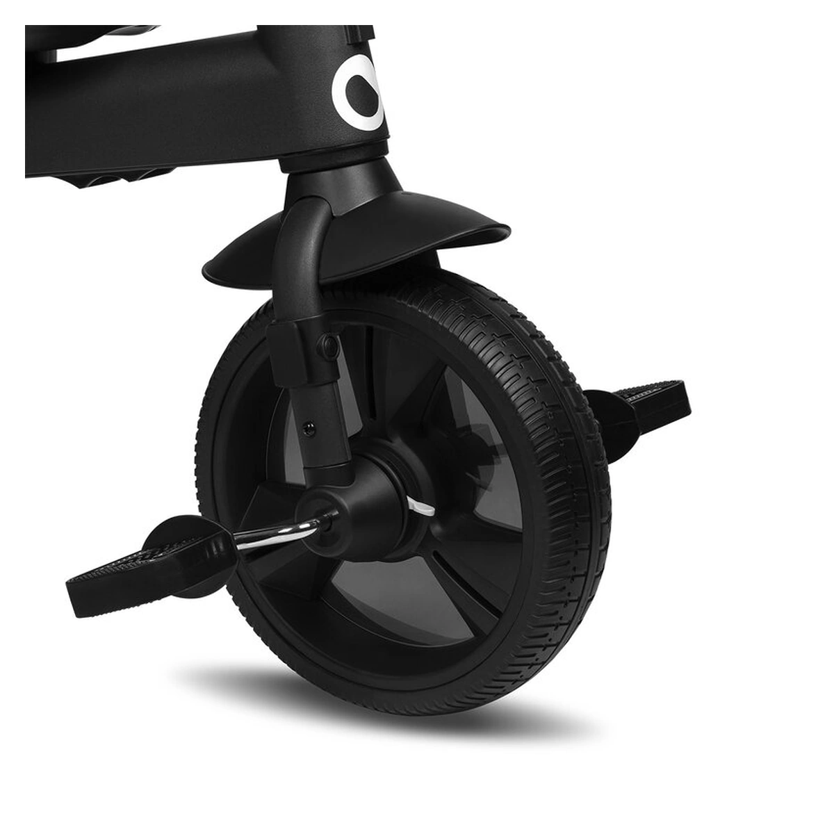 Tricicleta copii, Lionelo, Kori, Cu suport de picioare, Control al directiei, Scaun reversibil, Rotire 360 grade, Pliabila, Conform cu standardul european de securitate EN71, Verde [10]