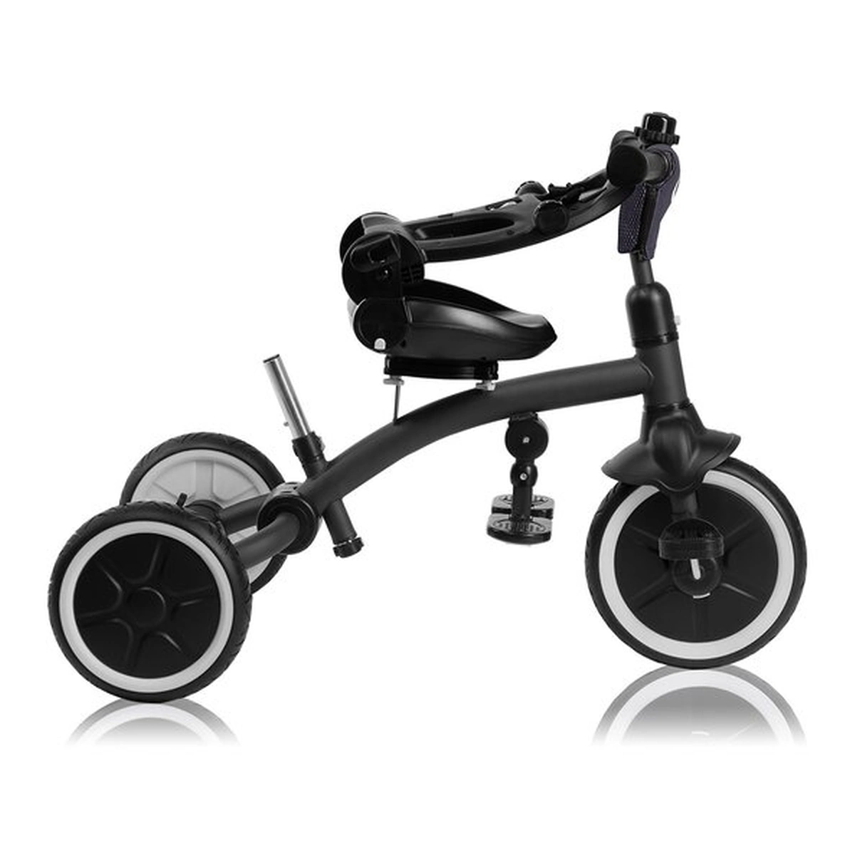 Tricicleta copii, Lionelo, Tris Plus, Ultrapliabila, Scaun reversibil, Grey stone [24]