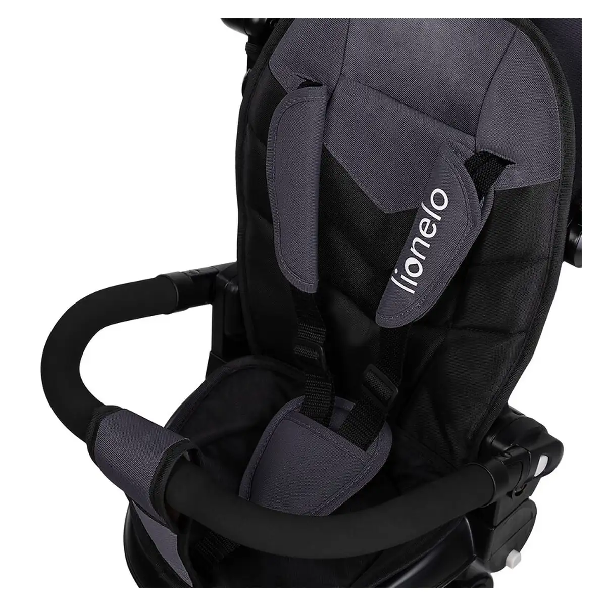 Tricicleta copii, Lionelo, Tris Plus, Ultrapliabila, Scaun reversibil, Grey stone [13]