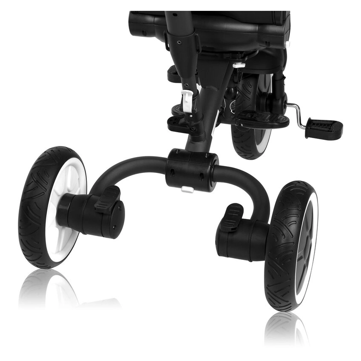 Tricicleta copii, Lionelo, Tris Plus, Ultrapliabila, Scaun reversibil, Pink rose [28]