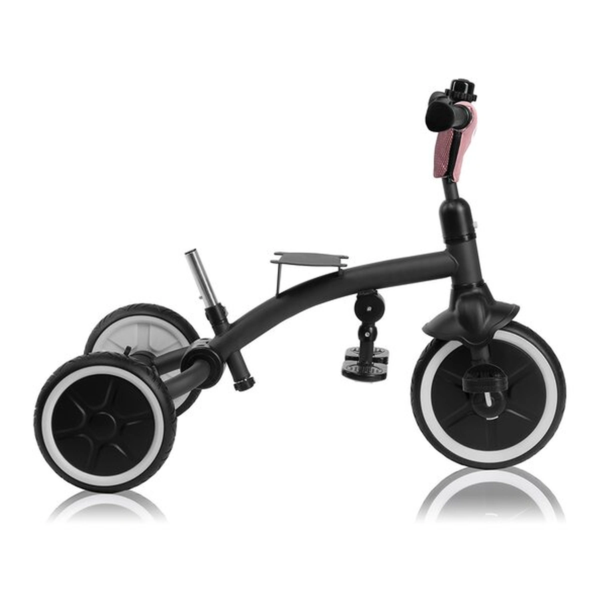 Tricicleta copii, Lionelo, Tris Plus, Ultrapliabila, Scaun reversibil, Pink rose [26]