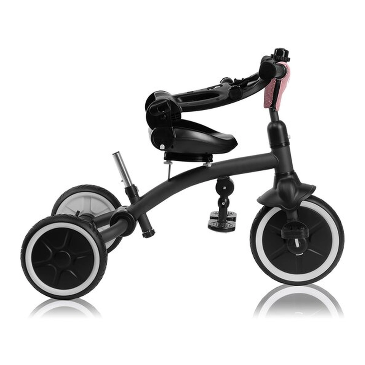 Tricicleta copii, Lionelo, Tris Plus, Ultrapliabila, Scaun reversibil, Pink rose [27]