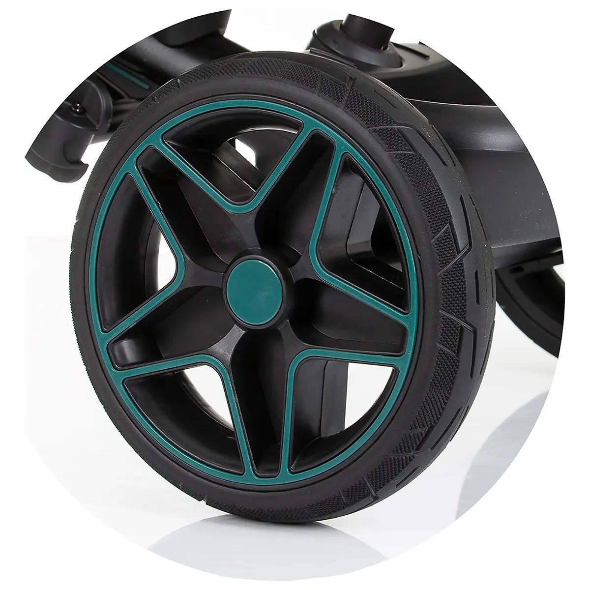 Tricicleta cu copertina si sezut reversibil Chipolino Derby teal 5 ani [13]