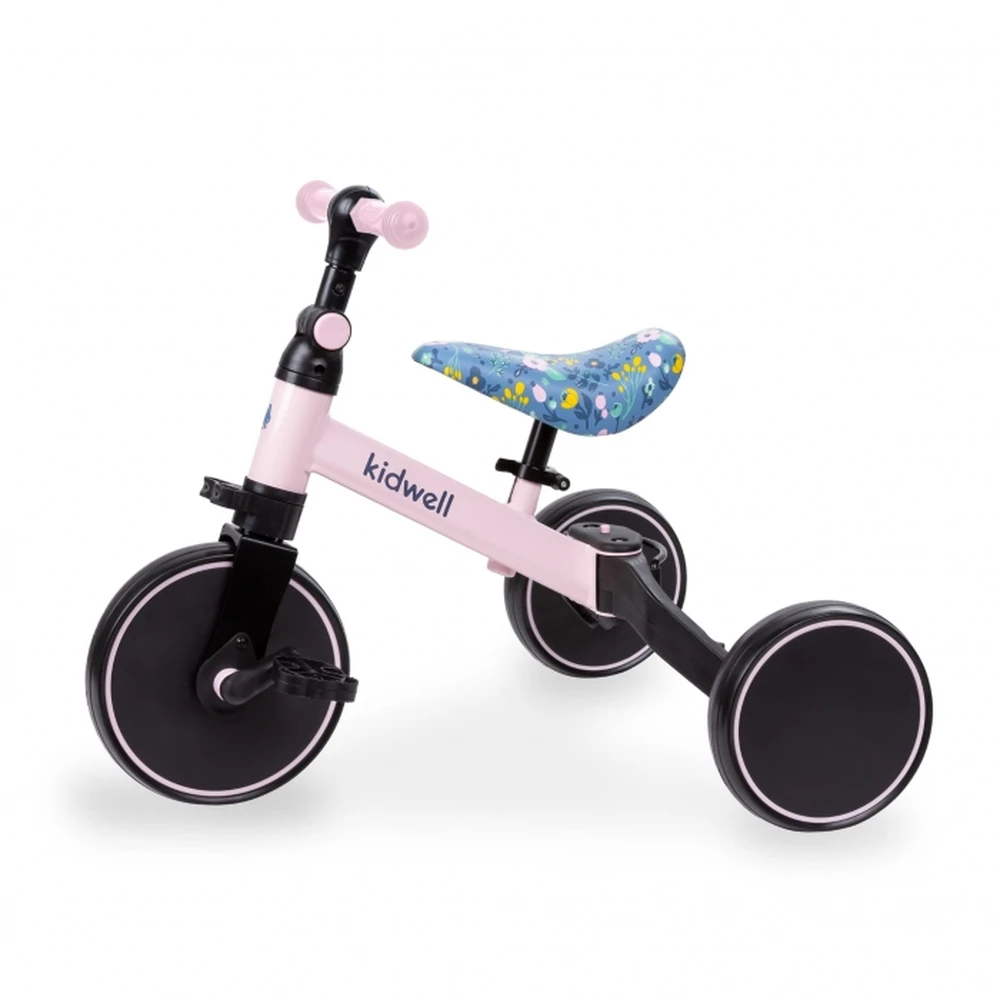 Tricicleta cu pedale 3 in 1 Kidwell Pico Flower [1]