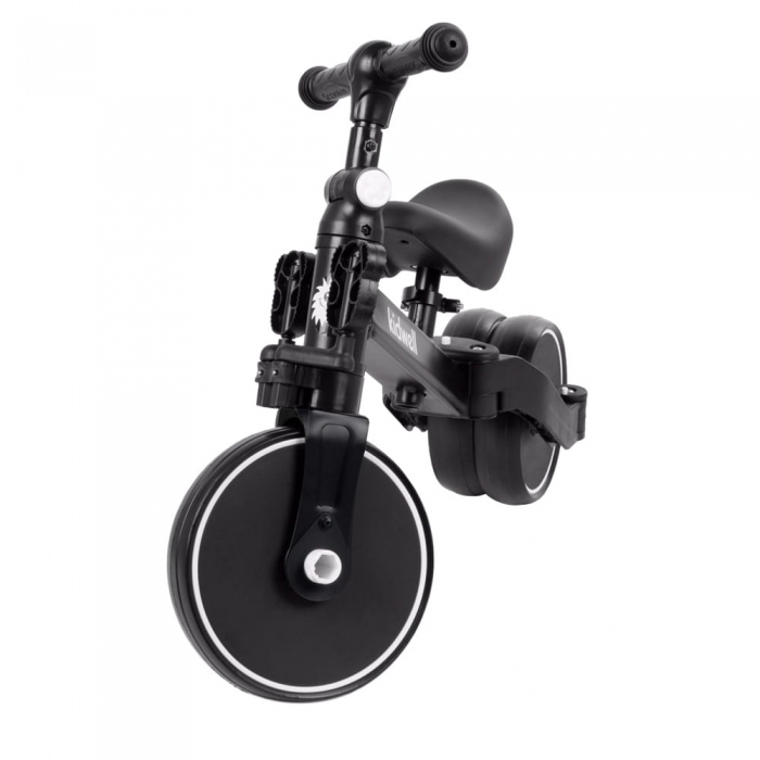 Tricicleta cu pedale 3 in 1 Kidwell Pico - Total Black 2 ani+ [9]