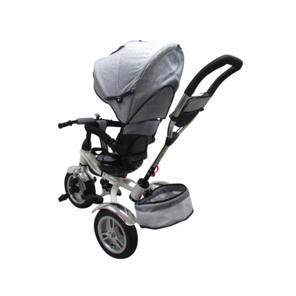Tricicleta cu pedale 3 in 1 R-Sport T3 - Gri [5]