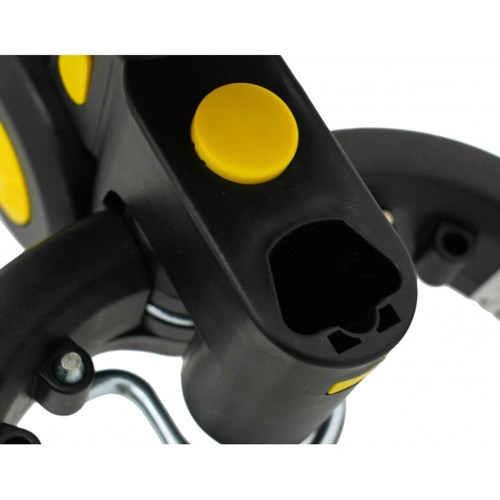 Tricicleta cu pedale 3 in 1 si roti din cauciuc SporTrike - Galben [16]