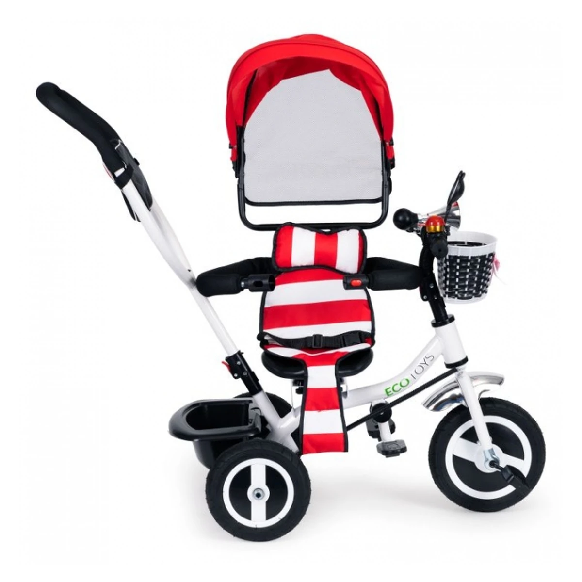 Tricicleta cu sezut rotativ Ecotoys JM-066-9L Rosu [2]