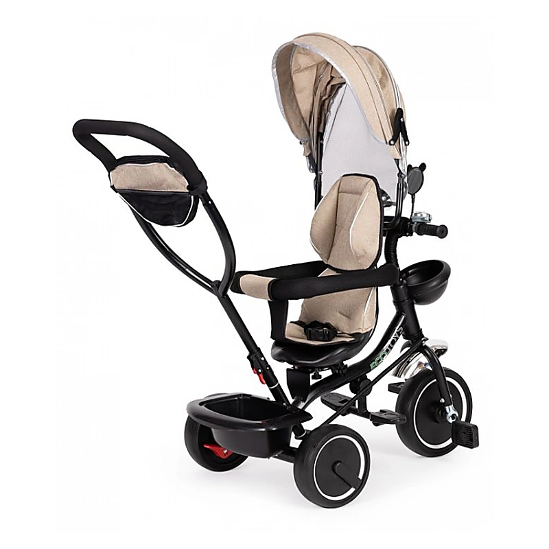 Tricicleta Ecotoys, cu sezut rotativ, JM-066-9 - Bej [3]