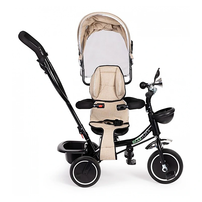 Tricicleta Ecotoys, cu sezut rotativ, JM-066-9 - Bej [2]